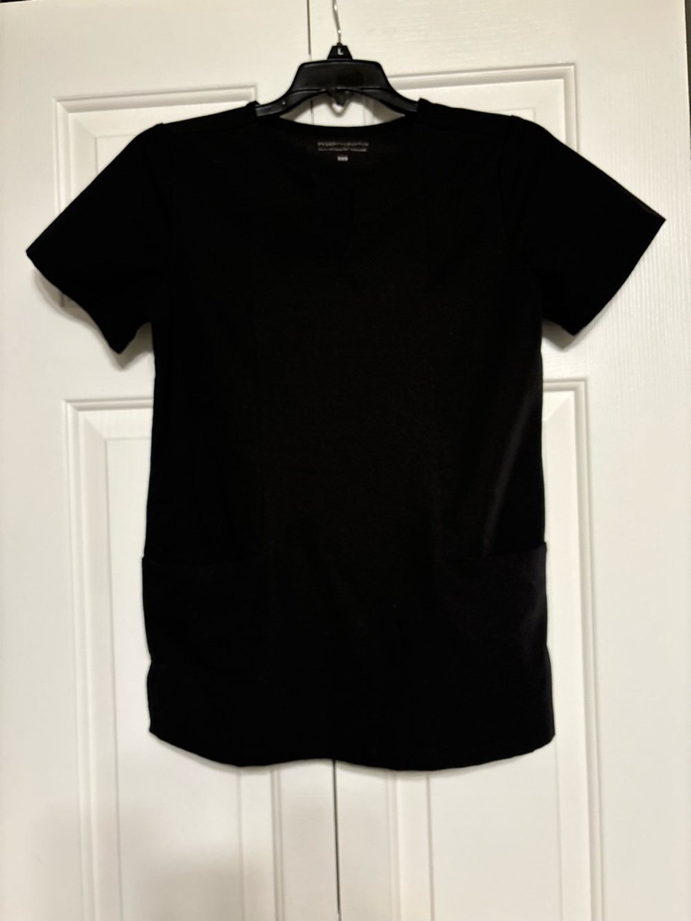 XXS Mandala 3 Piece Scrub Set - Black Short Sleeve, Long Sleeve, Joggers  $40